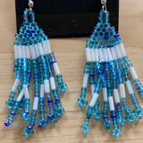 Beaded Fringe Earrings (Various Designs Available)