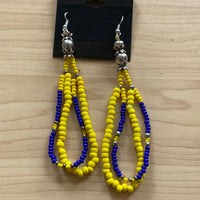 Long Beaded Earrings