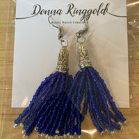 Beaded Tassel Earrings (Various Designs)