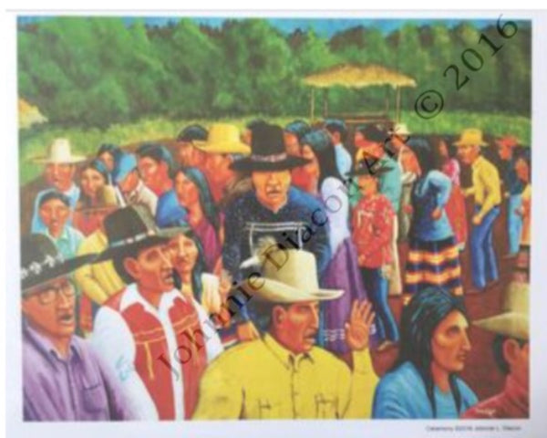 "Ceremony" Print by Johnnie Deacon