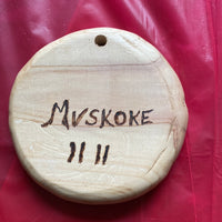 Wooden Bulb Ornament