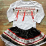 Onesie with skirt &/or bib (Various colors/sizes)