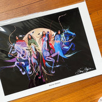 Large Dana Tiger Print
