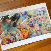 Large Dana Tiger Print