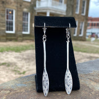 Canoe Paddle Earrings