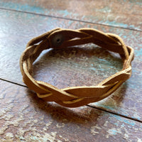 Braided Leather Bracelets