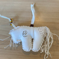 Leather Horse Ornament
