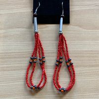 Long Beaded Earrings