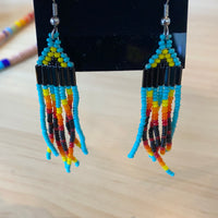 Beaded Fringe Earrings (Various Designs Available)
