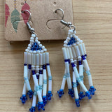 Beaded Fringe Earrings (Various Designs Available)