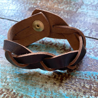 Braided Leather Bracelets