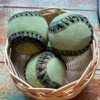 Game Balls in Pastel Sage