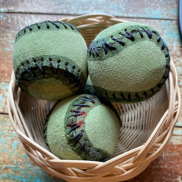 Game Balls in Pastel Sage