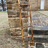 Natural Wood Blanket Ladder