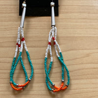 Long Beaded Earrings