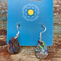 Abalone Shell Drop Earrings