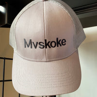 "Mvskoke" Charcoal Mesh Snapback Cap