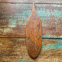 7" Wooden Feather