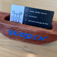 Little Canoe Card Holder