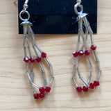 Beaded Fringe Earrings (Various Designs Available)